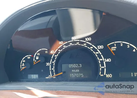 2000 Mercedes-Benz S 430 из США, поврежденный, VIN WDBNG70J9YA056395